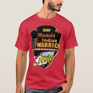 Moctobi Native Amerikanische Ureinwohner Geboren m T-Shirt