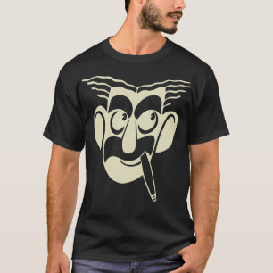 Mod3 Groucho Marx Brothers Button T-Shirt