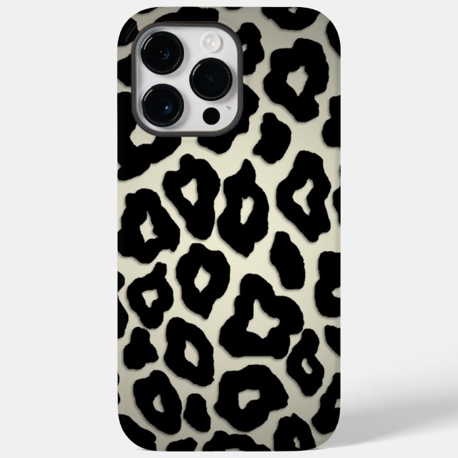 Mod 3D Leopard Case-Mate iPhone 14 Pro Max Hülle (Rückseite)
