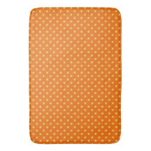 'Mod Accents' Orange/Yel/Polka Dots LG
