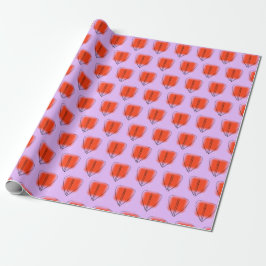 Mod Art Heart Geschenkpapier