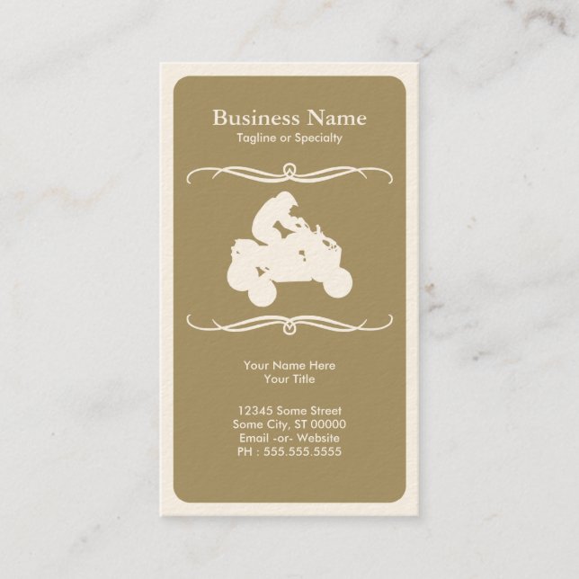 Mod atv visitenkarte (Vorderseite)