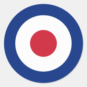 Mod-Aufkleber Runder Aufkleber