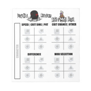 Mod-Auflage RSG Finity Notizblock