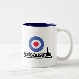 Mod-Australien-Tasse Zweifarbige Tasse
