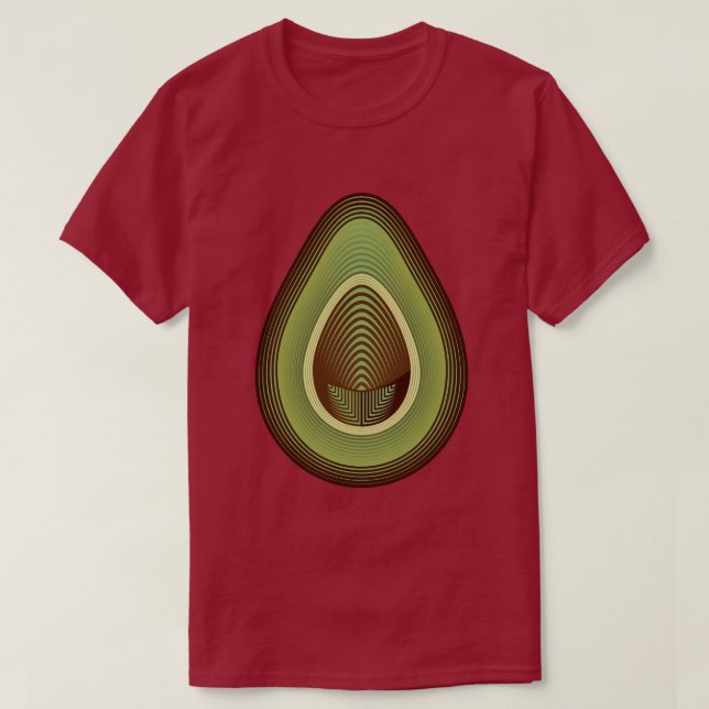 Mod avocado T-Shirt (Design vorne)