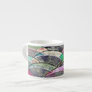 Mod Beunruhigte Textur Espresso Tasse