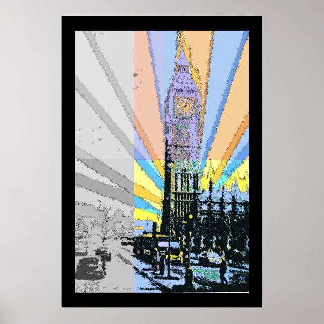 Mod Big Ben Poster (Vorne)