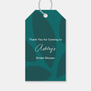 Mod Blume Petals Botanisches Aquamarines Brautpart Geschenkanhänger