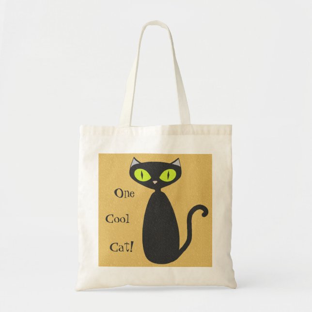 Mod Cat Tasche - Eine Coole Katze! (Vorne)