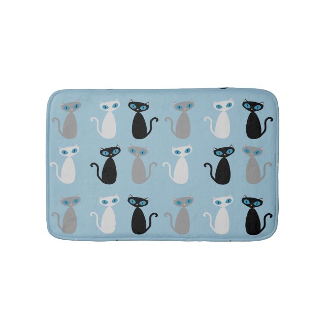 Mod Cats Bath Mat Badematte (Vorderseite)