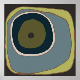 Mod Circle 1 - Kunstdruck Poster