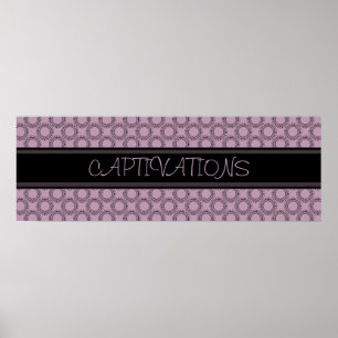 Mod Circle Caps Custom Poster V2