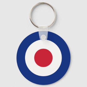 Mod - Classic Roundel - Ziel für das Bogenschieß Schlüsselanhänger