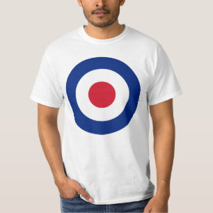 Mod - Classic Roundel - Ziel für das Bogenschieß T-Shirt