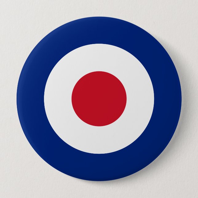 Mod - Classic Roundel - Ziel für das Bogenschießen Button (Vorderseite)