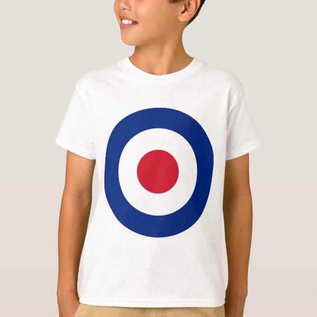 Mod - Classic Roundel - Ziel für das Bogenschießen T-Shirt (Vorderseite)
