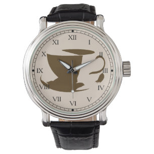 Mod Coffee Cup Watch Armbanduhr