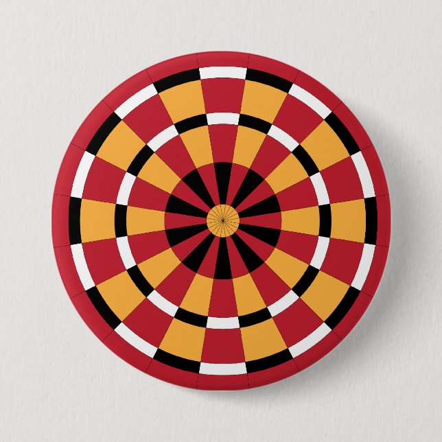Mod Dartboard Button (Vorderseite)