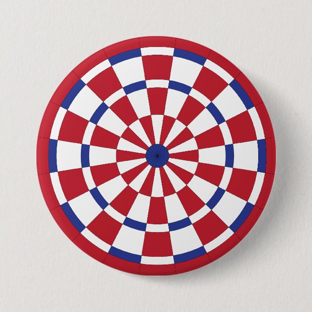 Mod Dartboard Button (Vorderseite)