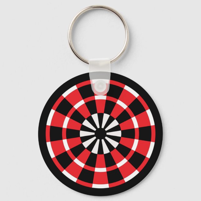 Mod Dartboard Schlüsselanhänger (Vorderseite)