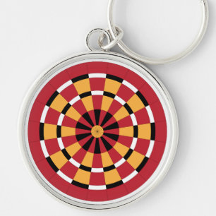 Mod Dartboard Schlüsselanhänger