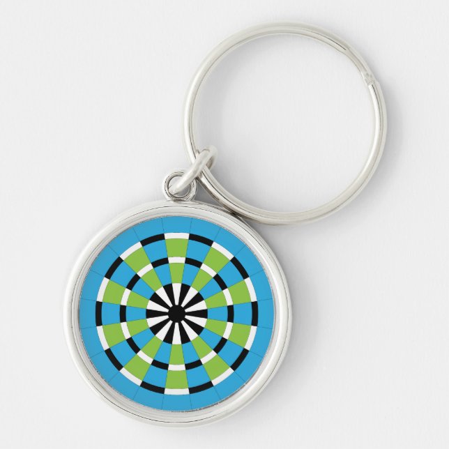 Mod Dartboard Schlüsselanhänger (Vorne)