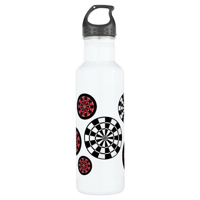 Mod Dartboards Trinkflasche (Vorderseite)