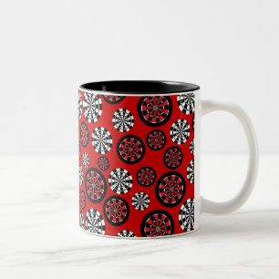 Mod Dartboards Zweifarbige Tasse