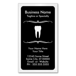 Mod Dentist Magnetic Magnetische Visitenkarte