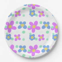 Mod Dots Blumendruck