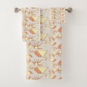 Mod égyptien Sunshine Motif Motif Serviette de bai