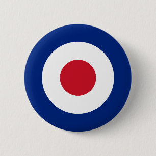 Mod Fashion British Design Abzeichen - Scooter / V Button