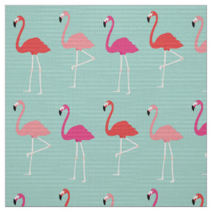 Mod Flamingos Stoff