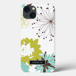 Mod Floral Muster Personalisiert iPad Mini Fall Case-Mate iPhone Hülle
