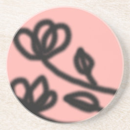 Mod Floral Untersetzer (Rosa)
