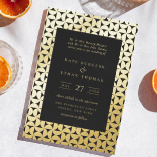 Mod-Formen-RahmenWedding Folieneinladung