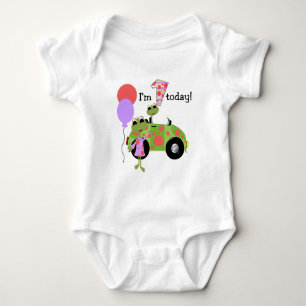 Mod Frogs 1. Geburtstag Baby Strampler