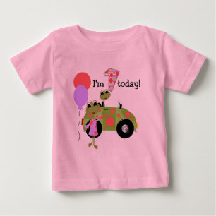 Mod Frogs 1. Geburtstag Baby T-shirt