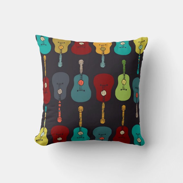 Mod-Gitarren-Kissen Kissen (Vorderseite)