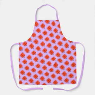 Mod Heart All-over Print Schürze, Mittel Schürze
