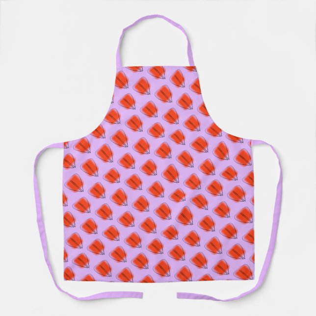 Mod Heart All-over Print Schürze, Mittel Schürze (Vorderseite)
