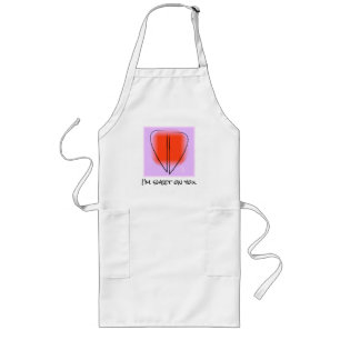 Mod Heart I'm Sweet on You Lange Schürze