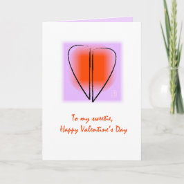 MOD Heart Liebe auf meine Sweetice Valentine Card Karte