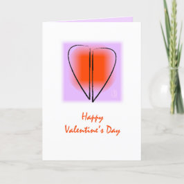 MOD Heart Liebe "I Liebe You" Valentinkarte Karte