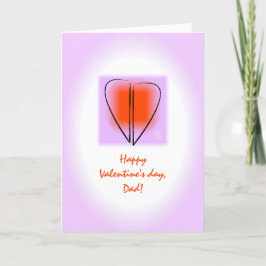 MOD Heart Liebe zu Vater Valentine Card Karte