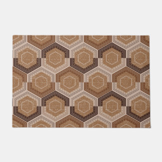 Mod Hexagonal Honeycomb Doormat Fußmatte