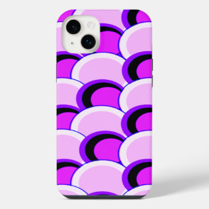 Mod Kreise Rosa und Lila iPhone Hülle
