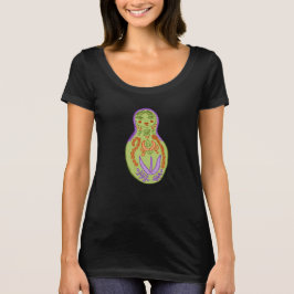 Mod Matryoshka Doll Graphic T-Shirt