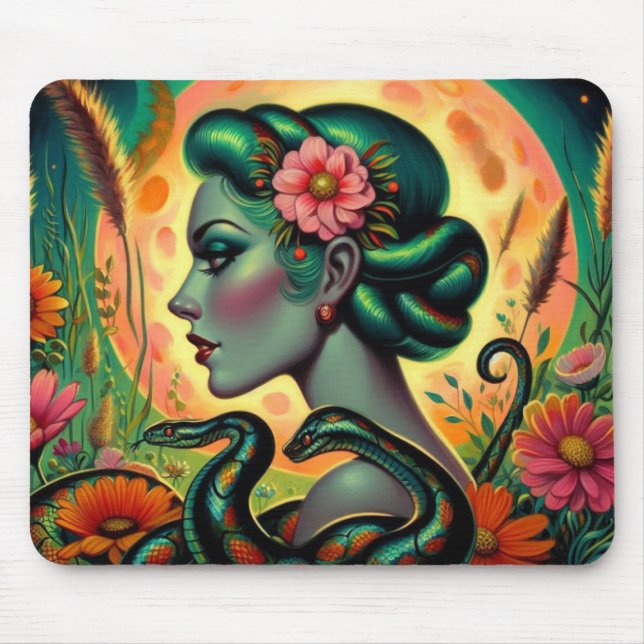 Mod Medusa Mousepad (Vorne)